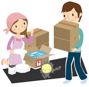 引越し夫婦1