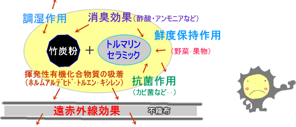 成分の効果図1 成分の効果図1